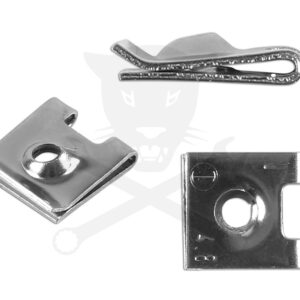 Fém lemezanya"U" készlet 50db 16,0x14,7x4,8 mm - VAG/BMW/Mercedes