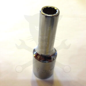 Dugókulcs - crowafej 1/2" 12 szög hosszú 09 mm Genius