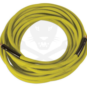 Levegőtömlő szerelt 15 méter  9.5 mm/15.5mm SÁRGA PROFI 1/4"külsőmenet