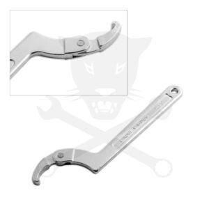 Körmöskulcs, orros, állítható 50-120 mm - Laser Tools
