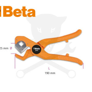 Tömlővágó szerszám műanyag csőhöz 25 mm - Beta