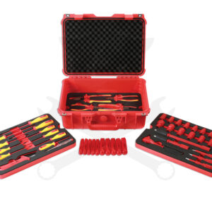 Szerszámkészlet Szigetelt/Hibrid VDE 1000 V 50 db-os készlet 3/8" Laser
