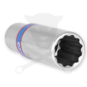 Dugókulcs - crowafej 3/8" 12 lap hosszú 15 mm KingTony