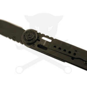 Vágókés, összecsukható zsebkés, mini, mechanikai 160 mm - Laser Tools