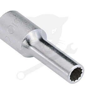 Dugókulcs - crowafej 1/2" 12 szög hosszú 28 mm Genius