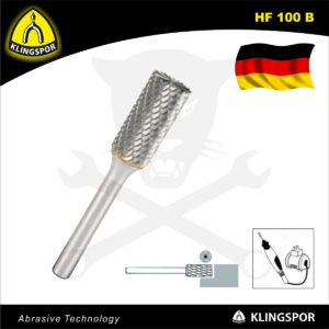 Turbómaró, hengeres, homlokfogazással 9.6 x 19 mm T6 - Klingspor