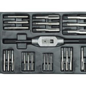 Menetfúró kézi készlet M03-M12  - 25 db-os CZTool