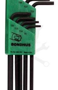 Torxkulcs készlet Bondhus rövid