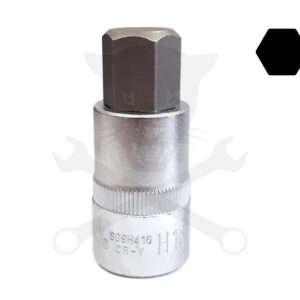 Rátűzőkulcs - crowa+bit 1/2" imbusz 16 mm
