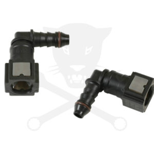 Üzemany gyorscsatl. készlet 3 db 6.3 x 6 mm 90°-os - Laser