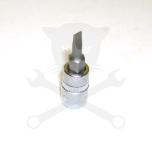 Rátűzőkulcs - crowa+bit 1/4" lapos 4 mm