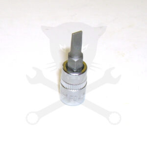 Rátűzőkulcs - crowa+bit 1/4" lapos 4,5 mm