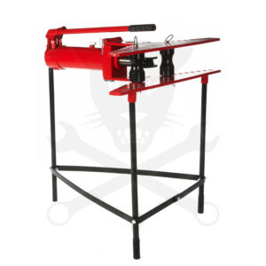 Csőhajlító hidraulikus 12 tonnás + 6 db hajlító adapter 1/2"-2"