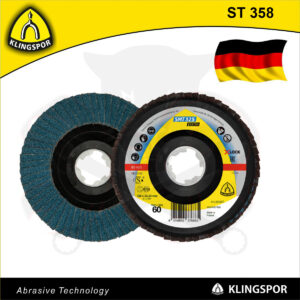 Csiszolótányér, lamellás 125 mm  P60 X-Lock - acél és színesfém Klings