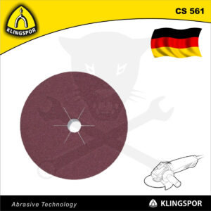 Fíbertárcsa 125x22 mm P 40 - fémre - CS 561 Klingspor