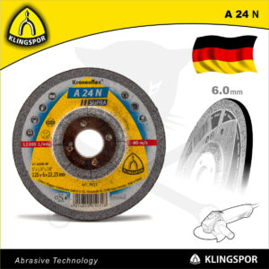 Tisztítókorong 125x6.0 mm A24 N Supra - acél - Klingspor