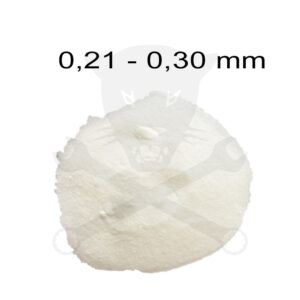 Szóróanyag elektrokorund fehér EK 60 = 0.21-0.30 mm -25 kg