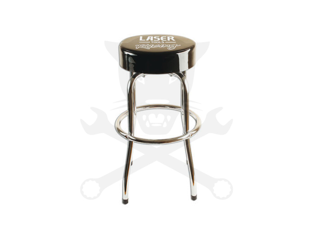 Szerelőszék - bárszék - fekete-króm 720mm magas / 37 mm átmérő KIFUTÓ