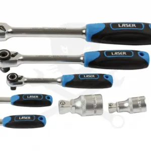 Crowa racsnis kulcs 1/4"-3/8"-1/2" Laser