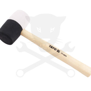 Kalapács gumi  63 mm - 780 g FEKETE-FEHÉR - Yato