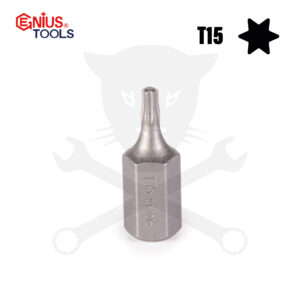 Bit 10 mm-es Torx T15 x 30 mm - Genius