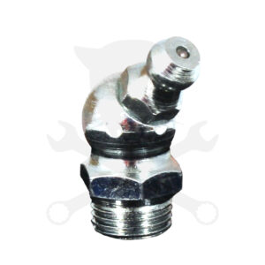 Zsírzógomb, 45° hengeres menet R1/8" (9.7 mm) H2 (hexagon) - DIN71412