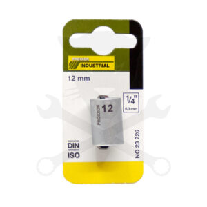 Dugókulcs - crowafej 1/4" 6 lap normál 12 mm Proxxon