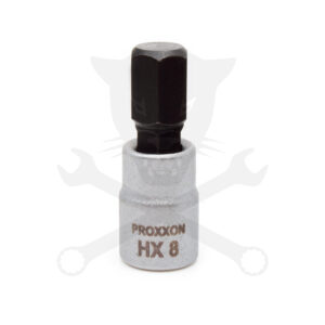 Rátűzőkulcs - crowa+bit 1/4" Imbusz HX 8 Proxxon