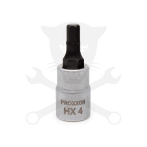Rátűzőkulcs - crowa+bit 1/4" Imbusz HX4 Proxxon