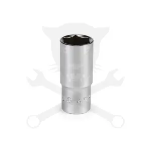 Dugókulcs - crowafej 3/8" 6 lap hosszú 21 mm Genius