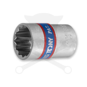 Dugókulcs - crowafej 3/8" 12 lap normál 16 mm