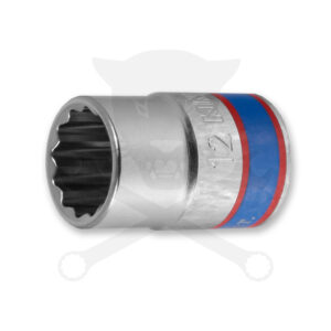 Dugókulcs - crowafej 3/8" 12 lap normál 12 mm