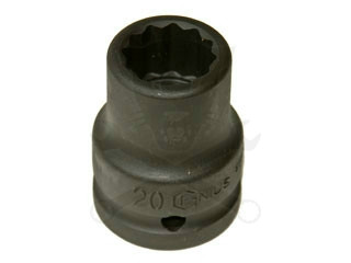 Légkulcsfej 3/4" 12 l.n. 32-es Genius