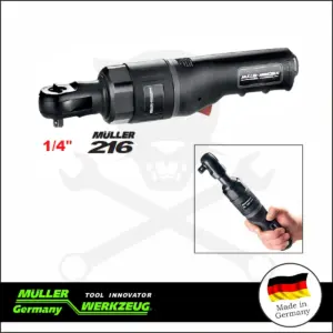 Levegős csavarozó, oldalracsnis 1/4" 60 Nm 3 seb. - MÜLLER