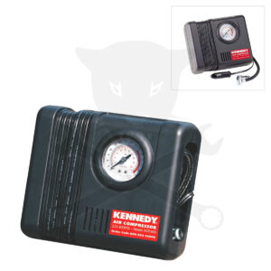 Kompresszor,  mini 12V / nyomásmérő (KEN-503-2500K)