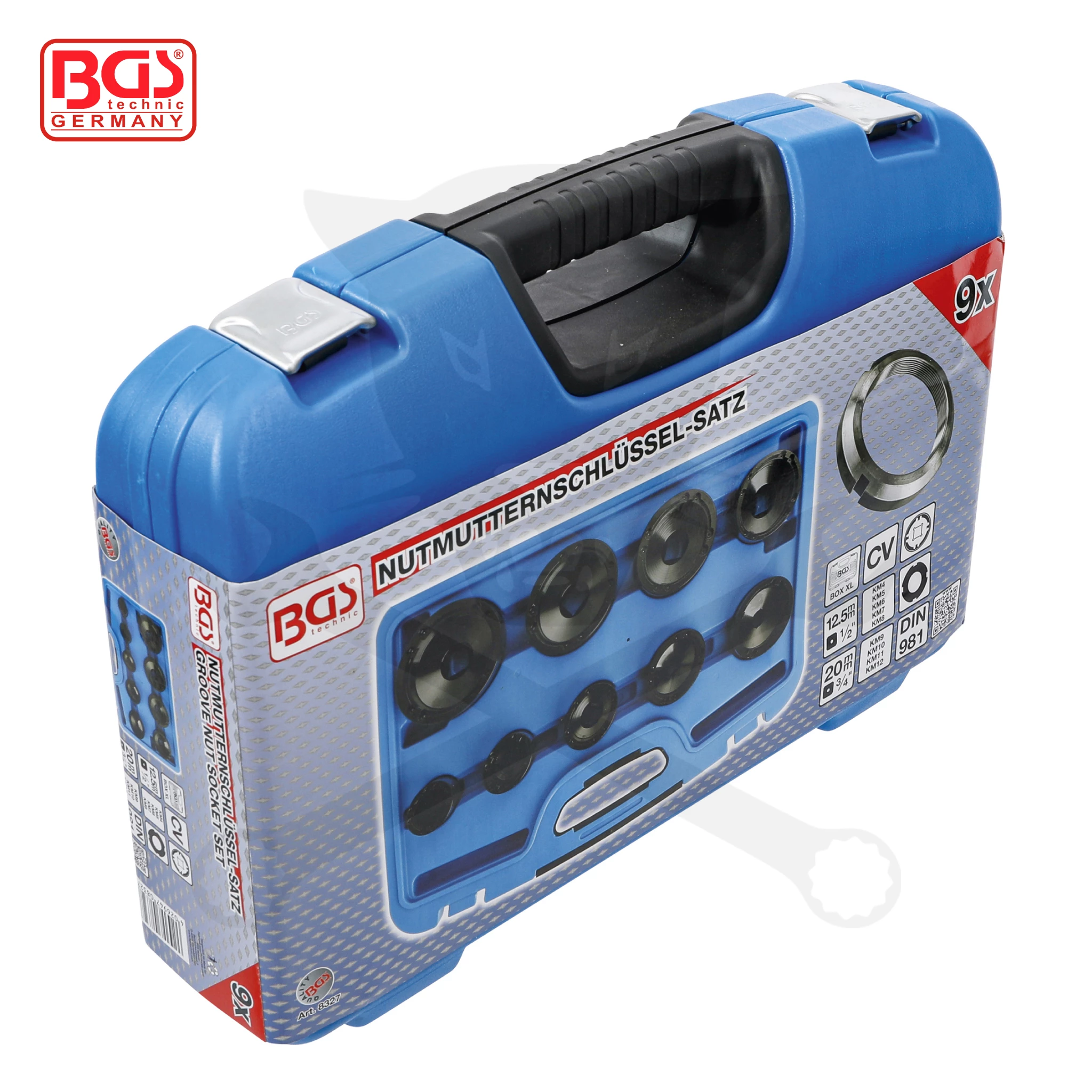 Körmös dugókulcs készlet BELSŐ körmös készlet 9 db-os BGS - Image 3