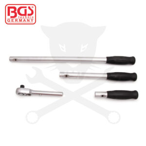 Crowa racsnis kulcs 1/2" cserélhető nyelű 4 db-os készlet BGS