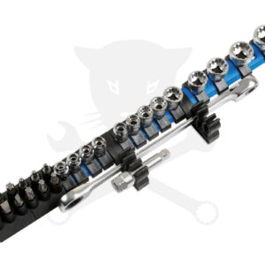 Dugókulcs - crowafej készlet 1/4" Gear Lock - Alldrive 27 db +Tartozékok