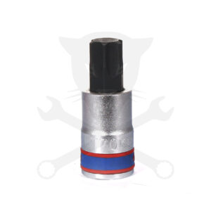 Rátűzőkulcs - crowa+bit 1/2" torx T70