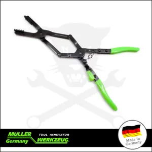 Bilincsfogó vízcső bilincsekhez - 440mm Duplacsukló egyenes Müller