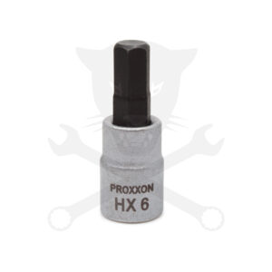 Rátűzőkulcs - crowa+bit 1/4" Imbusz HX6 Proxxon