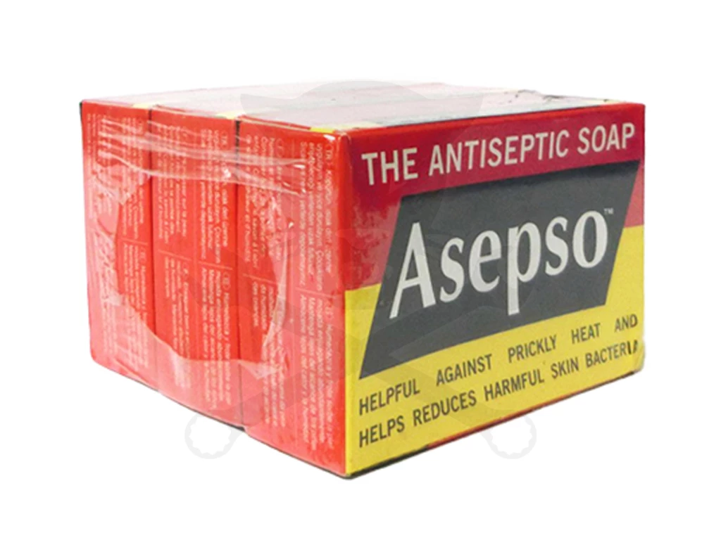 Szappan 3 db-os Asepso Original KÉZFERTŐTLENÍTŐ szappan 3x80 g - Image 2