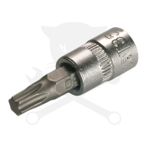 Rátűzőkulcs - crowa+bit 1/4" torx T35 rövid - egyedi méretű - BGS