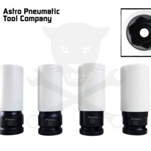 Légkulcsfej készlet 1/2" 4 db-os alufelnhez sérült csavarokhoz - Astro