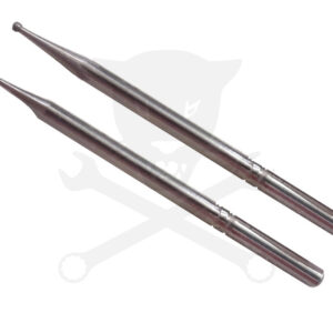 Szélvédő javító gyémánt-karbid fúrószár 2 db-os készlet - gömbfej 1.0 mm