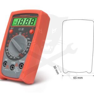Multiméter, digitális DC 500V / AC 500V Zseb méret - Maxwel