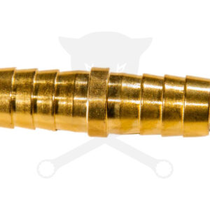 Levegős csatlakozó - tömlőtoldó 10 mm - 10 mm /3/8"/ - RÉZ