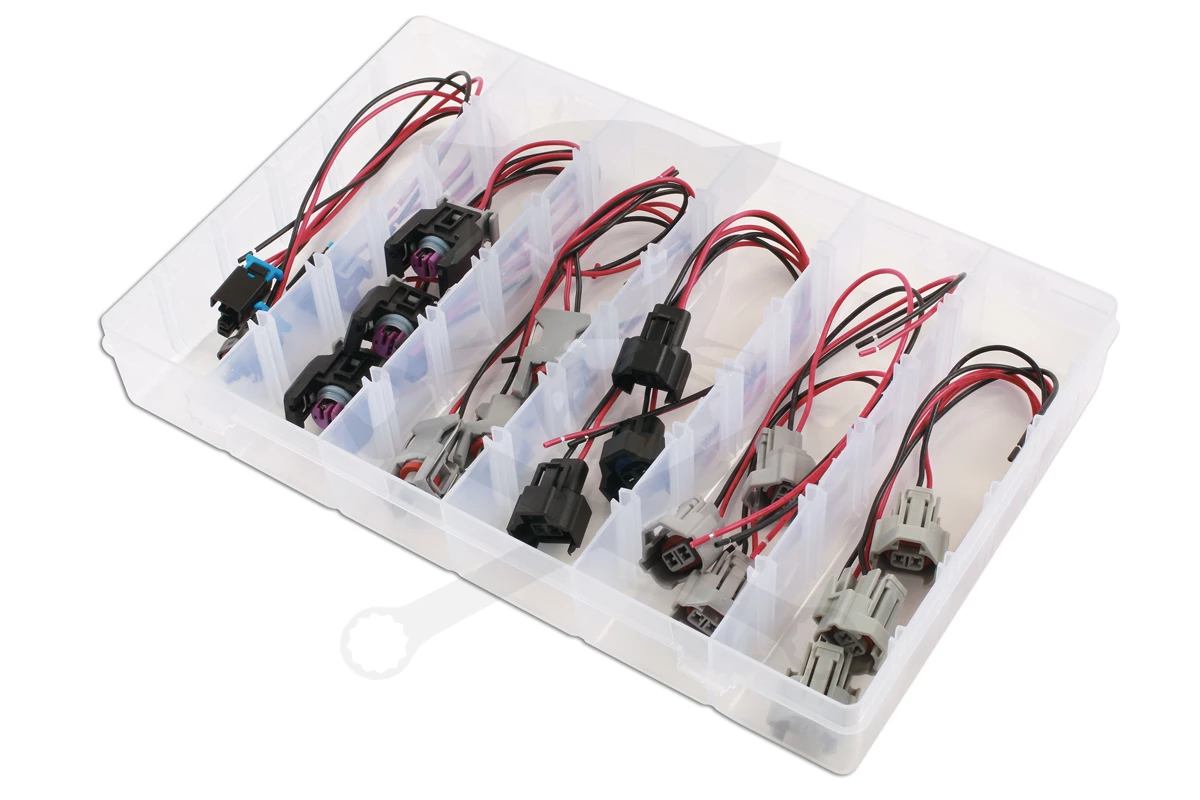 Injektor elektromos csatlakozó készlet Delphi, Denso 18 db-os - Image 3