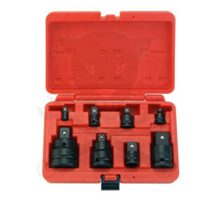 Légkulcs átalakító adapter készlet 8 db-os 1/4"-3/8"-1/2"-3/4"-1"