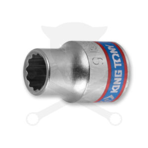 Dugókulcs - crowafej 3/8" 12 lap normál 09 mm